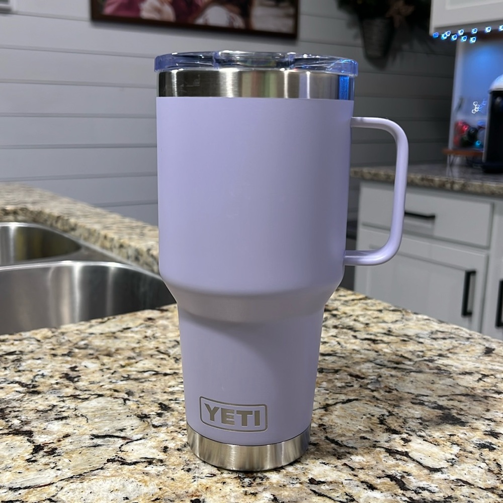 Yeti Lavender Travel Tumbler with Handle